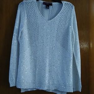3/$20 Peck & Peck Women's sequin sweater